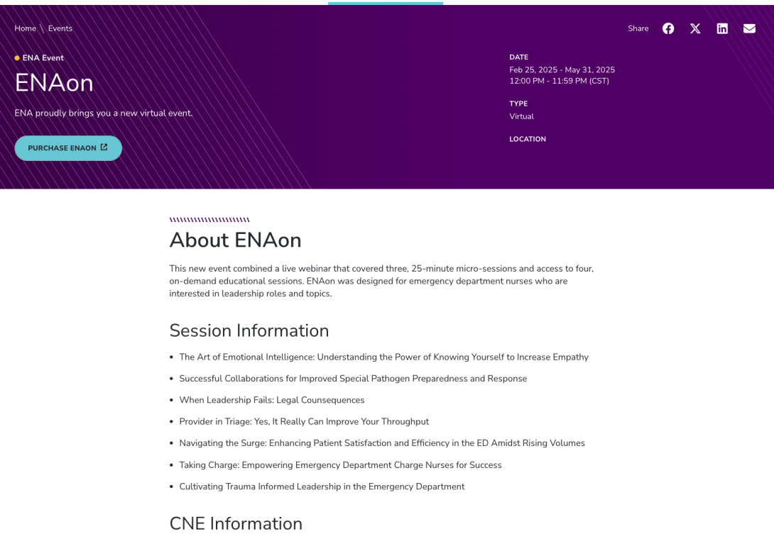ENA basic page